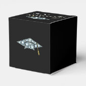 Elegant 2018 Diamond Graduation Cap Geschenkschachtel (Rückseite)