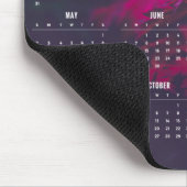Elegant 2021 Kalender auf Ahorn-Blätter | Mousepad (Ecke)