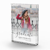 Elegant 2025 Abschluss Script Fotoblock (Rechts)