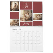 Elegant 2026 Family Photo Calendar  Kalender (Feb 2026)