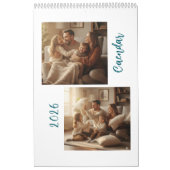 Elegant 2026 Family Photo Calendar Kalender (Titelbild)
