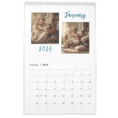 Elegant 2026 Family Photo Calendar Kalender (Jan 2026)