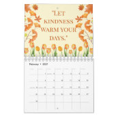Elegant 2026 Quote Calendar Kalender (Feb 2027)
