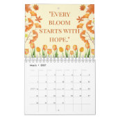 Elegant 2026 Quote Calendar Kalender (Mär 2027)