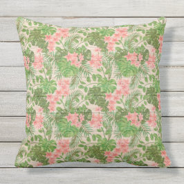 Elegant 20"X20" floral on wood Trendy Popular Kissen