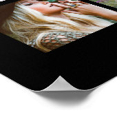 Elegant 24 Foto Collage Abschluss Poster (Ecke)