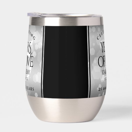 Elegant 25. Silberhochzeit (Rechts)