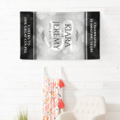 Elegant 25. Silberhochzeit Banner (Insitu)