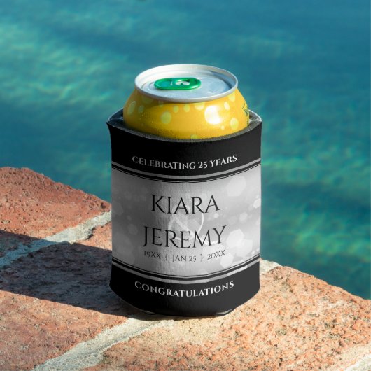 Elegant 25. Silberhochzeit Dosenkühler (In Situ Pool)