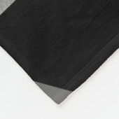 Elegant 25. Silberhochzeit Fleecedecke (Ecke)
