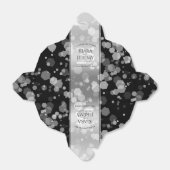 Elegant 25. Silberhochzeit Geschenkschachtel (Ungefaltet)