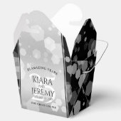 Elegant 25. Silberhochzeit Geschenkschachtel (Geöffnet)