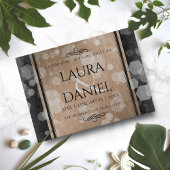 Elegant 28. Linen Hochzeitstag Feier Schneidebrett