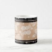 Elegant 28. Linen Hochzeitstag Feier Verwandlungstasse (Mittel)