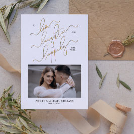 Elegant 2 Foto QR Code Script glücklich immer nach Einladung