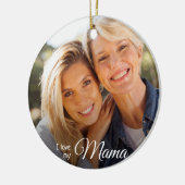 Elegant 2 Mother from Daughter Christmas Keramik Ornament (Links)