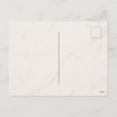 Elegant  2 Photo Christmas Card Feiertagspostkarte (Rückseite)