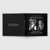 Elegant 2 Photo 'In Loving Memory' Tribute Gästebuch (Voll)