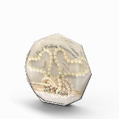 Elegant 30. Pearl Wedding Anniversary-Geschenk Fotoblock (Rechts)