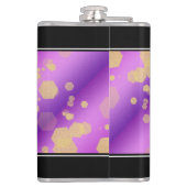 Elegant 33. Geburtstag von Amethyst Flachmann (Rückseite)