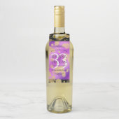 Elegant 33. Geburtstag von Amethyst Flaschenanhänger (Auf Flasche)