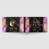 Elegant 33. Geburtstag von Amethyst Gästebuch (Voll)