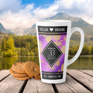 Elegant 33. Geburtstag von Amethyst Milchtasse