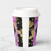 Elegant 33. Geburtstag von Amethyst Pappbecher (Rechts)