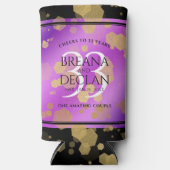 Elegant 33. Geburtstag von Amethyst Selters Dosenkühler (Vorderseite)