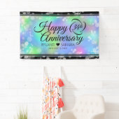 Elegant 34. Opal Hochzeitstag Banner (Insitu)