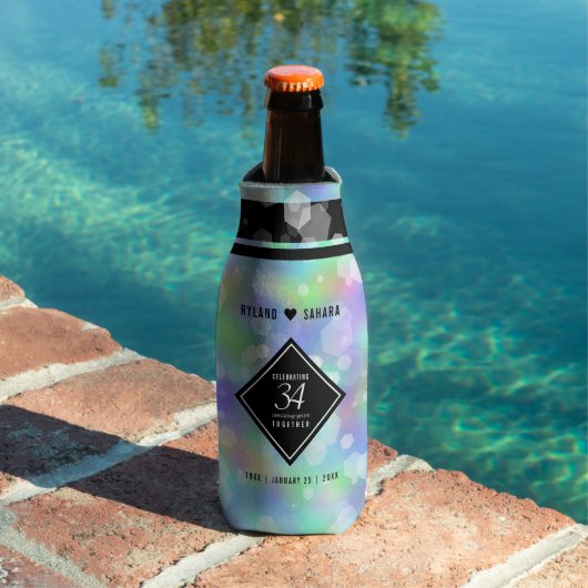 Elegant 34. Opal Hochzeitstag Flaschenkühler (In Situ Pool)