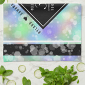 Elegant 34. Opal Hochzeitstag Geschirrtuch (Gefaltet)