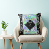 Elegant 34. Opal Hochzeitstag Kissen (Stuhl )