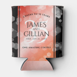 Elegant 35. Geburtstagsfeier der Korallen Dosenkühler