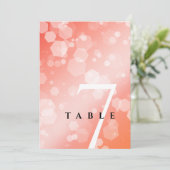 Elegant 35. Korallenhochzeit Einladung (Stehend Vorderseite)