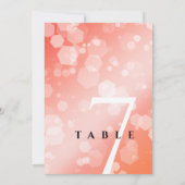 Elegant 35. Korallenhochzeit Einladung (Rückseite)