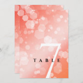 Elegant 35. Korallenhochzeit Einladung (Vorne/Hinten)