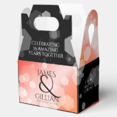 Elegant 35. Korallenweihnachtsjubiläum Geschenkschachtel (Geöffnet)