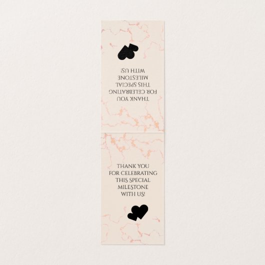 Elegant 37. Alabaster Hochzeitstag (Innenseite Aufgefaltet)