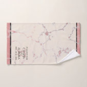 Elegant 37. Alabaster Hochzeitstag Badhandtuch Set (Handtuch)