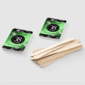 Elegant 38. Emerald Wedding Jubiläum Fächer (Non-assembled)