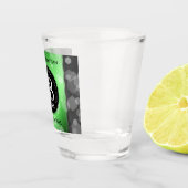 Elegant 38. Emerald Wedding Jubiläum Schnapsglas (Rechts)