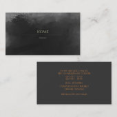 Elegant 3 Gray Visitenkarte (Vorne/Hinten)