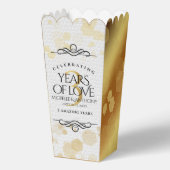 Elegant 3. Lederhochzeit Geschenkschachtel (Rückseite)