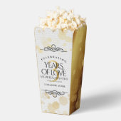 Elegant 3. Lederhochzeit Geschenkschachtel (Geplatzt)