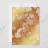 Elegant 3. Lederhochzeit Save The Date (Rückseite)