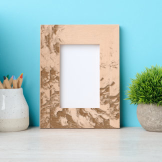 Elegant 3D Impasto Gold Tree Luxury Palette Knife  Geätzte Rahmen