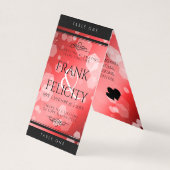 Elegant 40. 80. Ruby Wedding Jubiläum (Vorderseite)