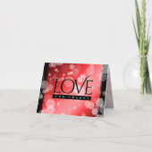 Elegant 40. 80. Ruby Wedding Jubiläum Dankeskarte (Vorderseite)