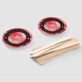 Elegant 40. 80. Ruby Wedding Jubiläum Fächer (Non-assembled)